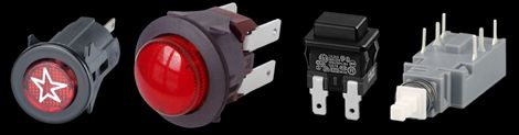 ISC COMPONENTS, Geräteschalter, Drucktastenschalter