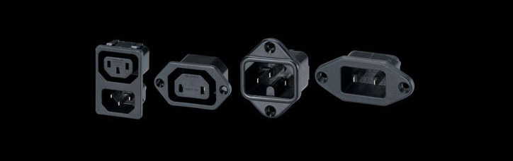 ISC COMPONENTS, Geräteschalter, Gerätesteckdosen