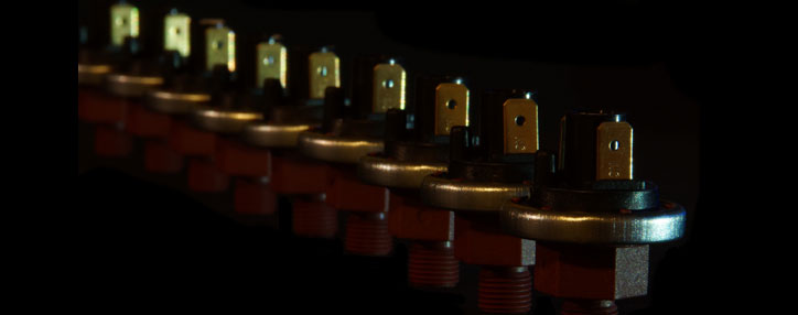 ISC COMPONENTS, Geräteschalter, Membran-Druckschalter